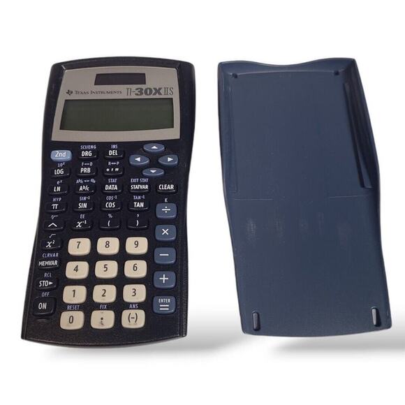 Texas Instruments TI-30XIIS Scientific Calculator TI - 30X IIS Navy Blue - Picture 1 of 6